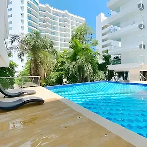  Apartamento 5* 1h Morros Mar Y Ciénaga. Wifi Piscina. Cocina